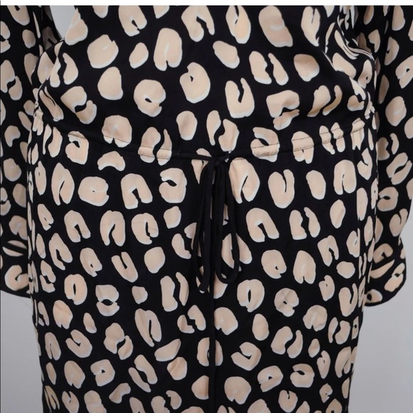 Veronica Beard Leopard Print Dress size 2 Silk - Picture 4 of 8